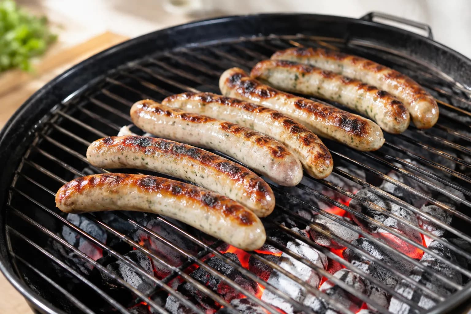 Bratwurst grillieren: saftig und knusprig vom Grill
