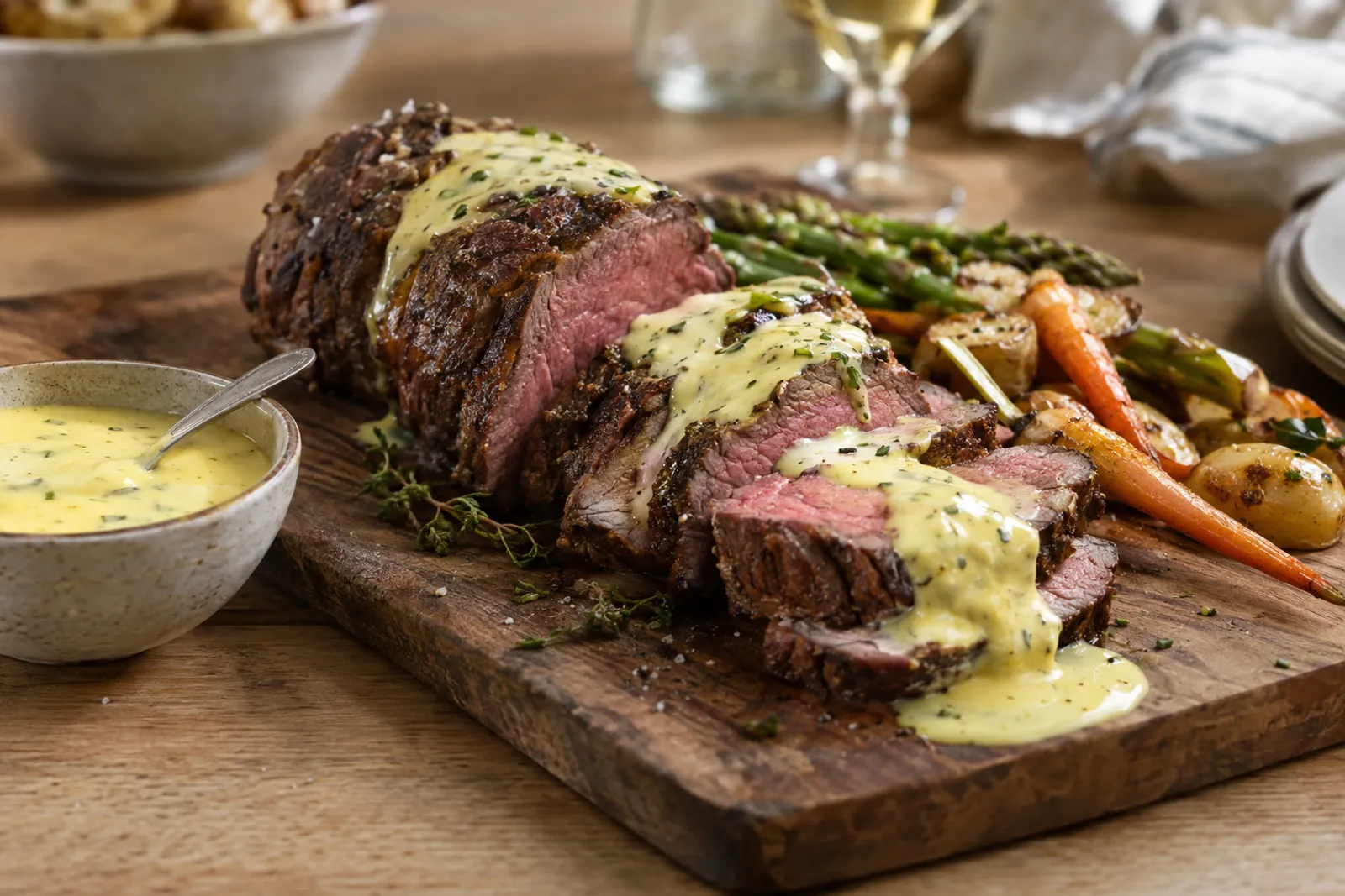 Chateaubriand Rezept: Rindsfilet am Stück niedergaren