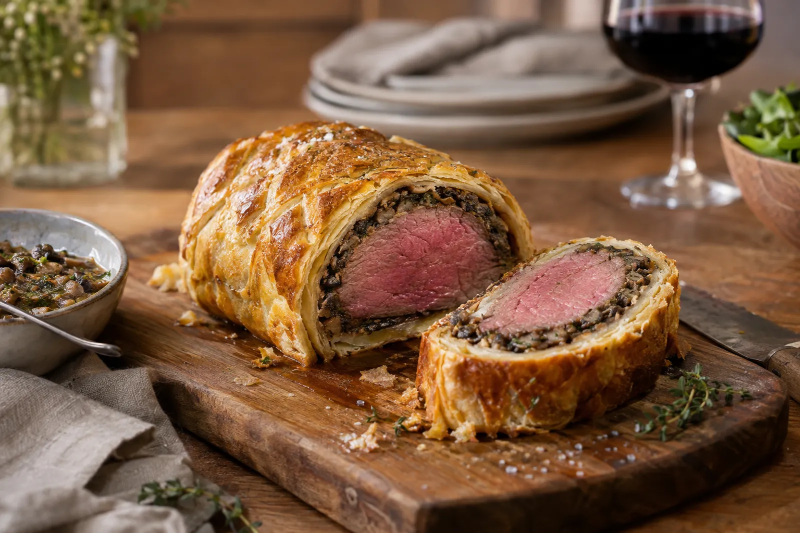 Rindsfilet im Teig: Rezept für Filet Wellington