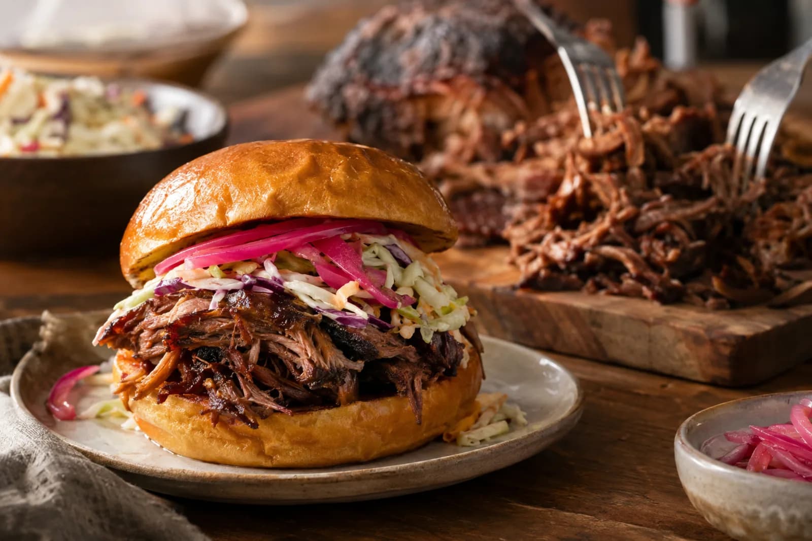 Pulled Beef: zartes Rind vom Grill