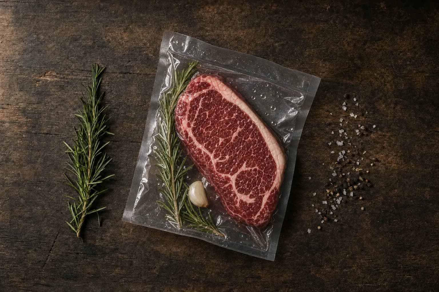 Entrecôte roh