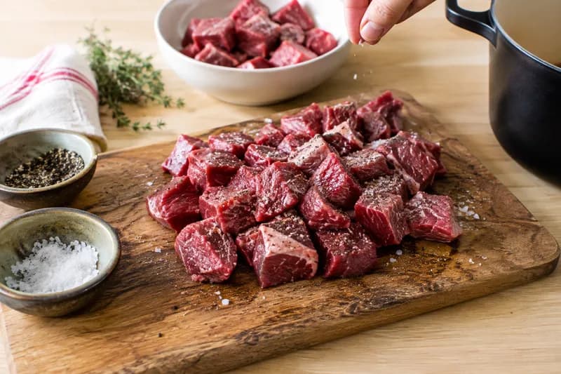 Fleisch würzen