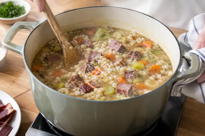 Rauchfleisch beigeben