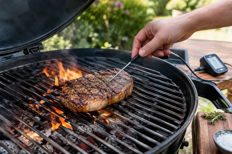 Steak direkt grillieren