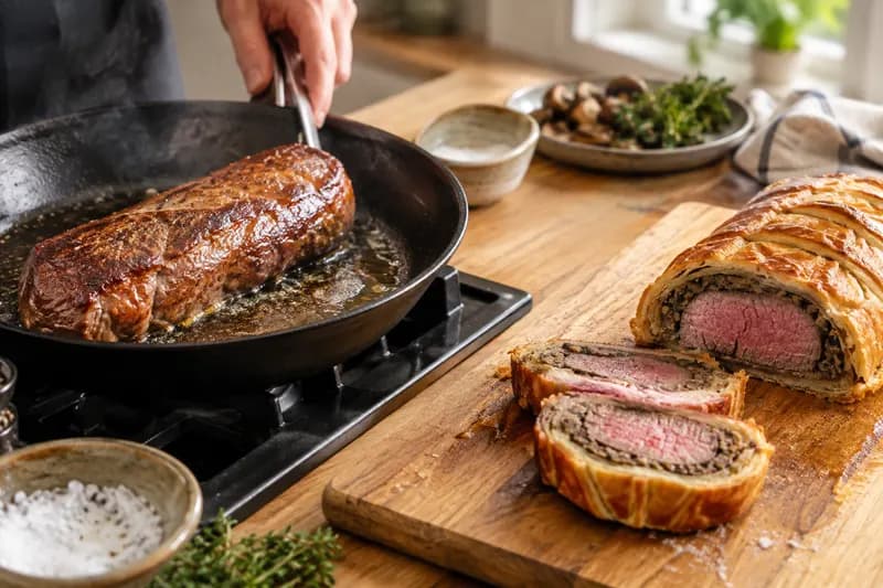 Filet anbraten
