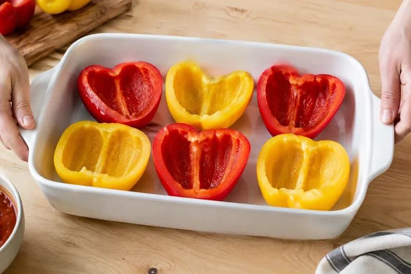 Peperoni vorbereiten