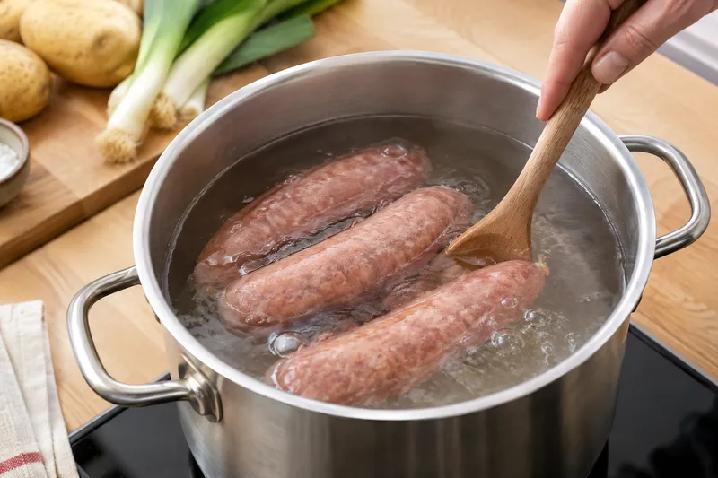 Saucisson ziehen lassen