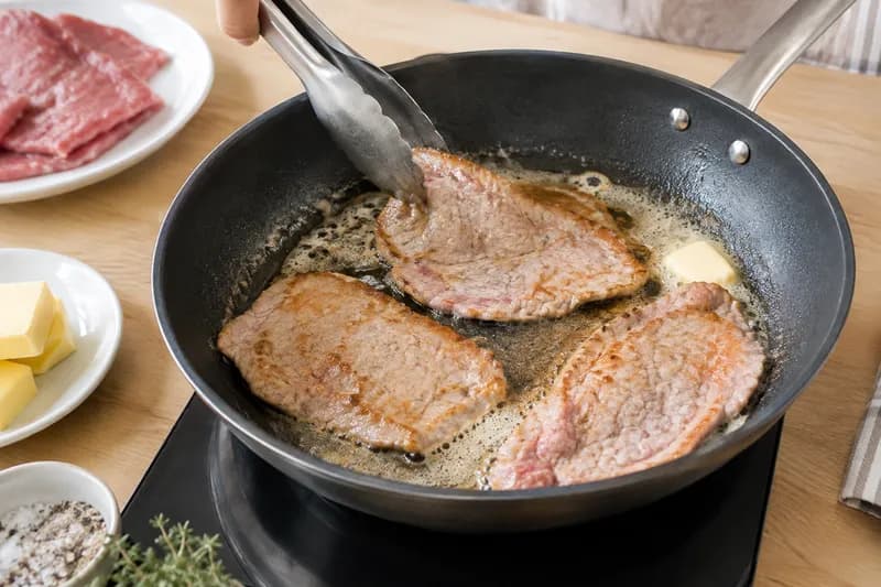 Plätzli anbraten