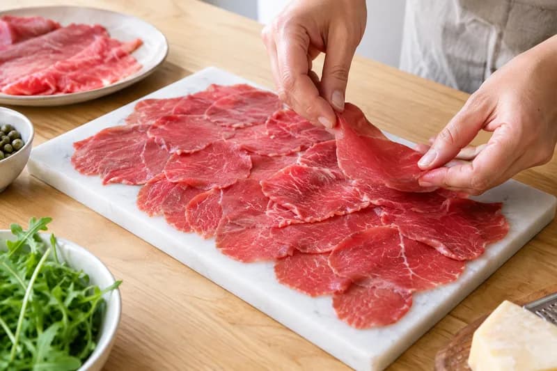 Filet fein schneiden