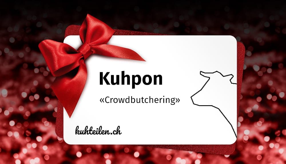 Kuhteilen verschenken und selber auch ein Geschenk erhalten