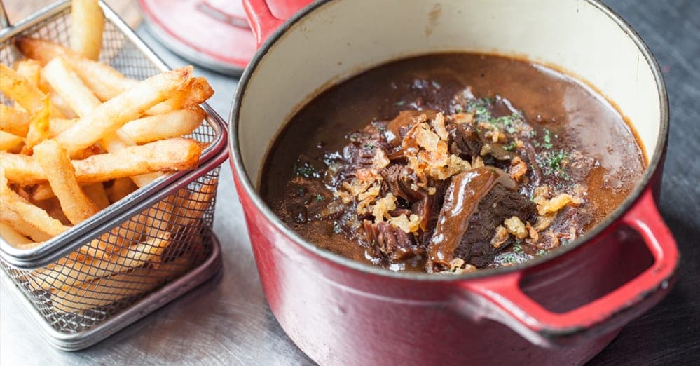 Carbonade Flamandes - Rindsragout an Biersauce