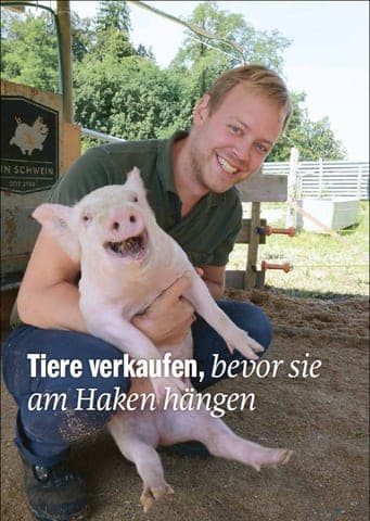 Tiere verkaufen, bevor sie am Haken hängen
