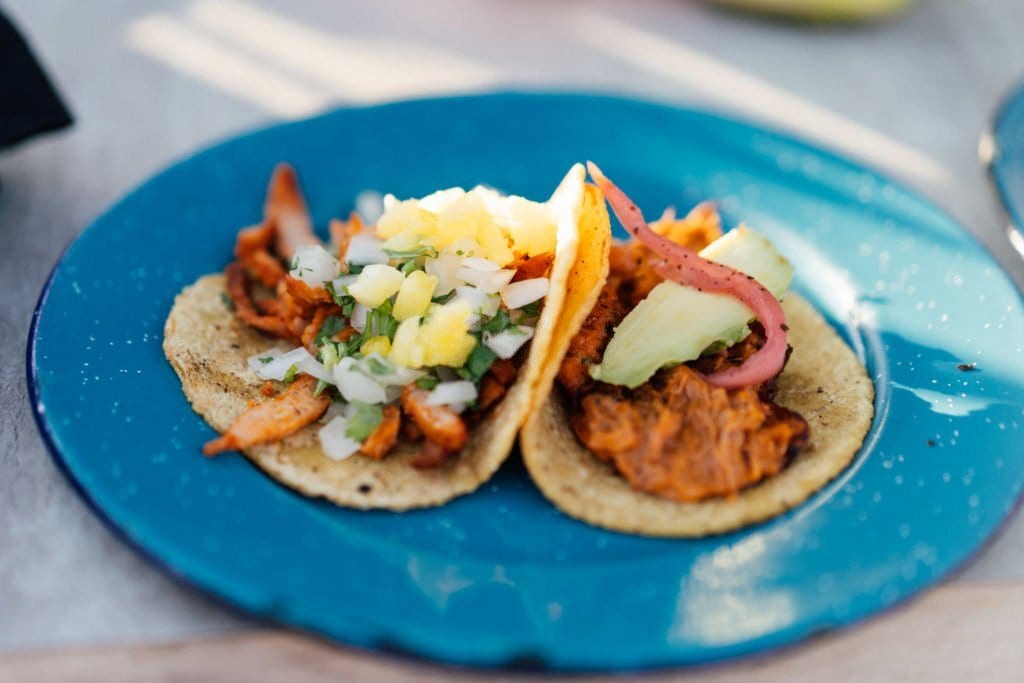 Tacos mit Fleisch