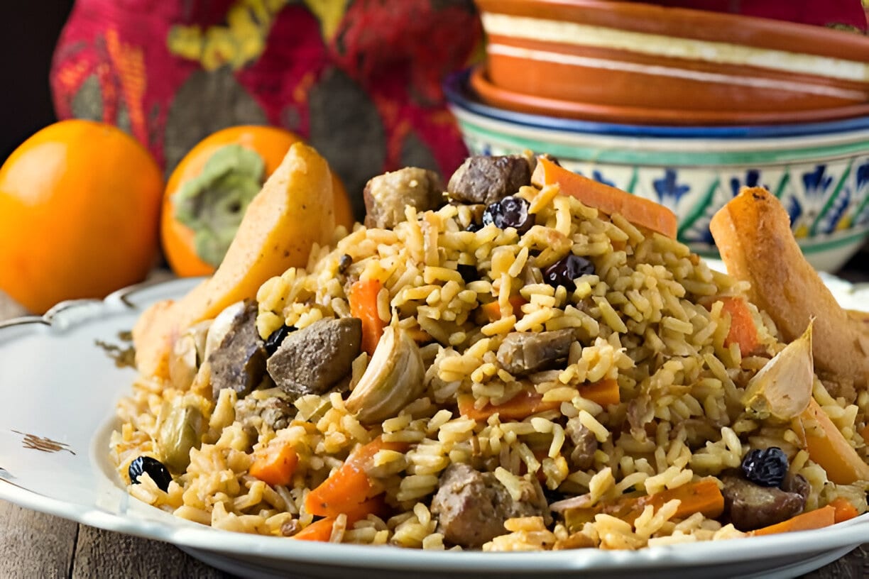 Plov mit Lamm: das Rezept
